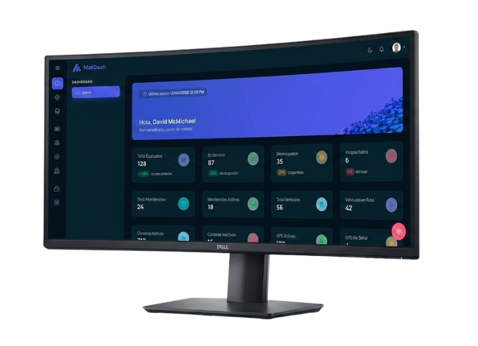 Tecnología y plataformas de monitoreo de transporte